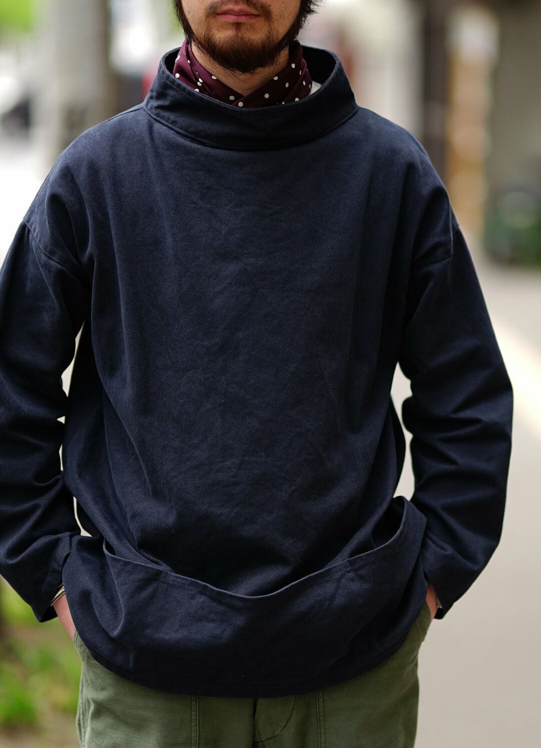 FISHERMAN SMOCK - MADE IN ENGLAND（DRILL） | ARCH ONLINE SHOP
