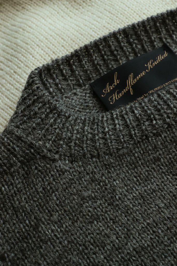 SOLNORD Handframe Knitted Crew Neck | ARCH ONLINE SHOP SOLNORD Handframe Knitted Crew Neck | ARCH ONLINE SHOP