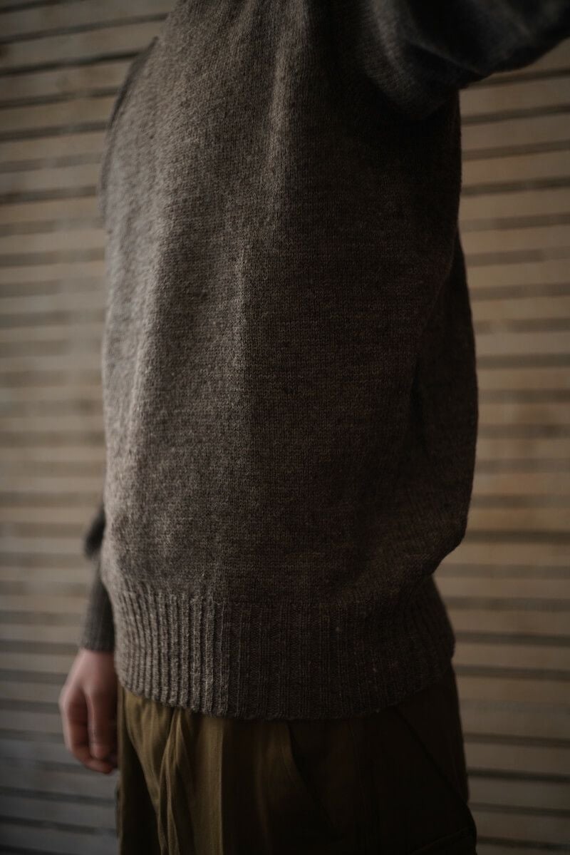 SOLNORD Handframe Knitted Crew Neck | ARCH ONLINE SHOP