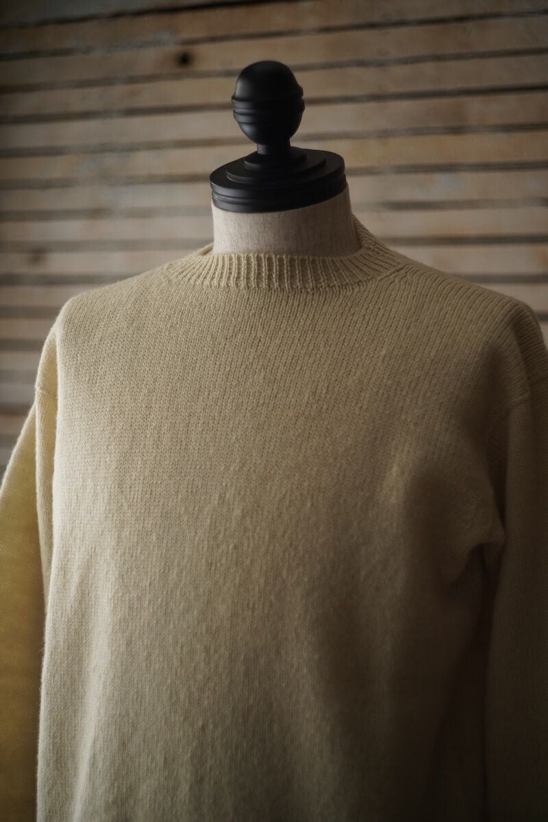 SOLNORD Handframe Knitted Crew Neck | ARCH ONLINE SHOP