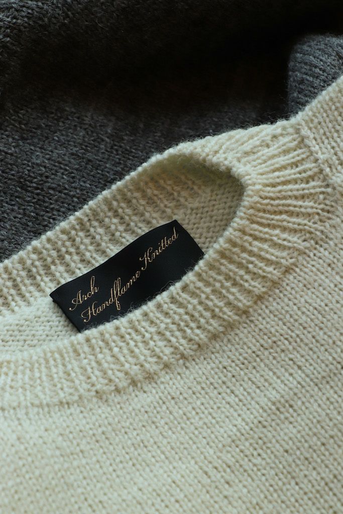 SOLNORD Handframe Knitted Crew Neck | ARCH ONLINE SHOP