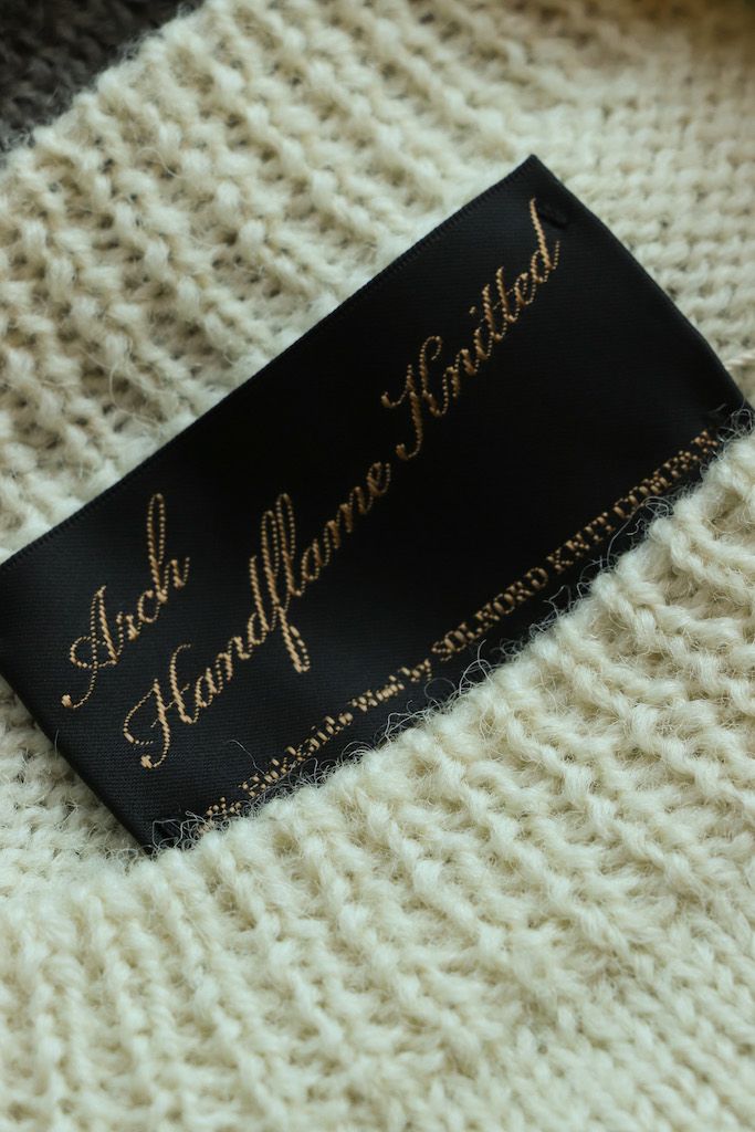 SOLNORD Handframe Knitted Crew Neck | ARCH ONLINE SHOP