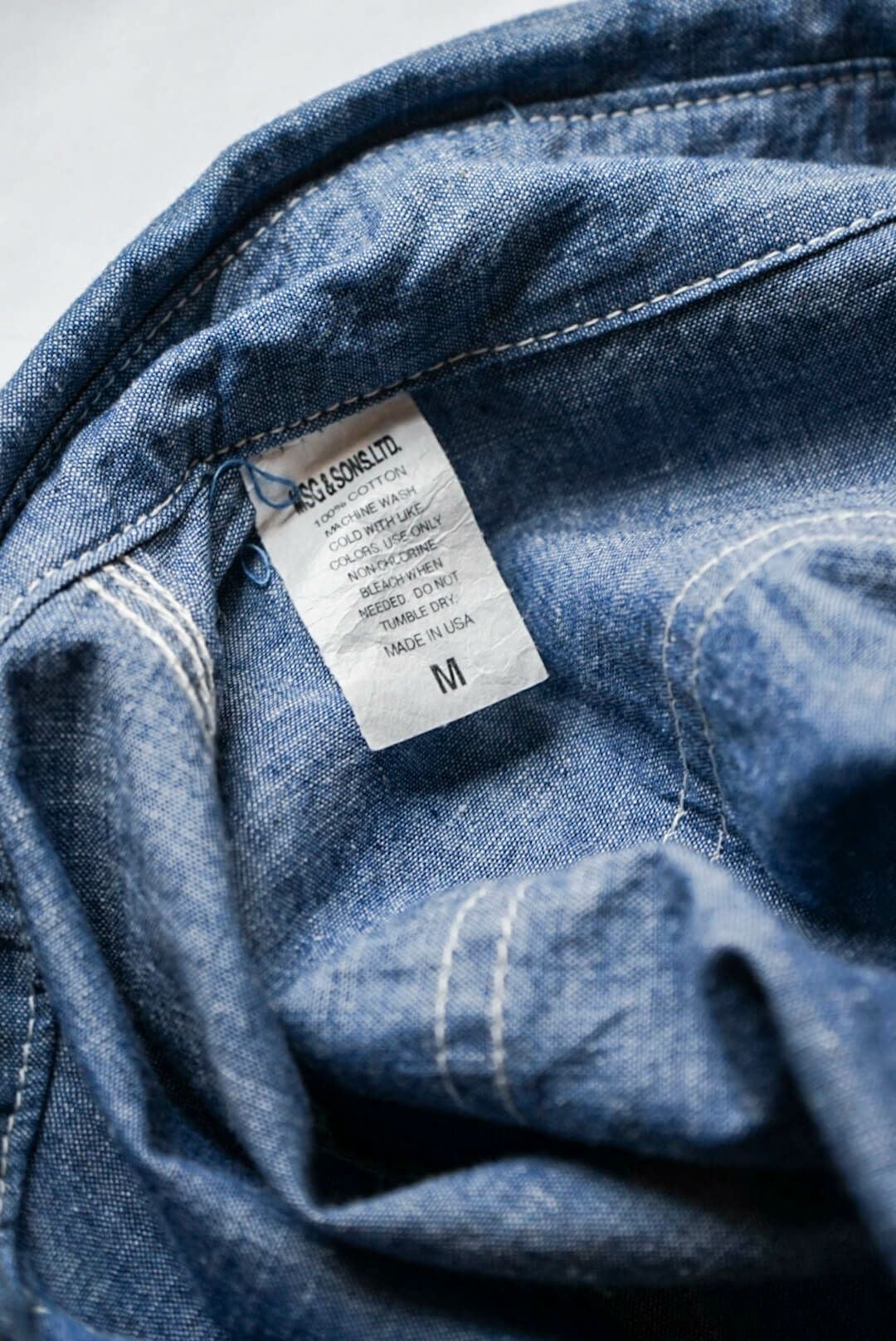 CHAMBRAY SHIRT - MADE IN USA | ARCH ONLINE SHOP