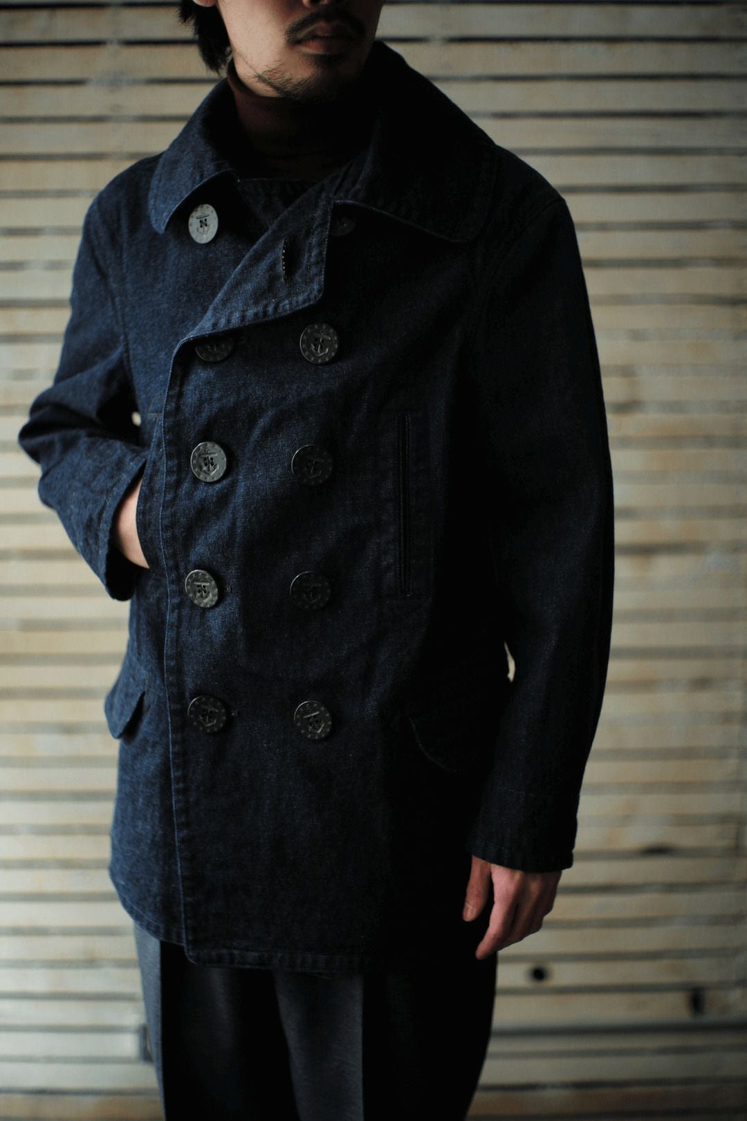 【コグマさま専用】BONCOURA デニム　pコート Denim Pea Coat | ARCH ONLINE SHOP