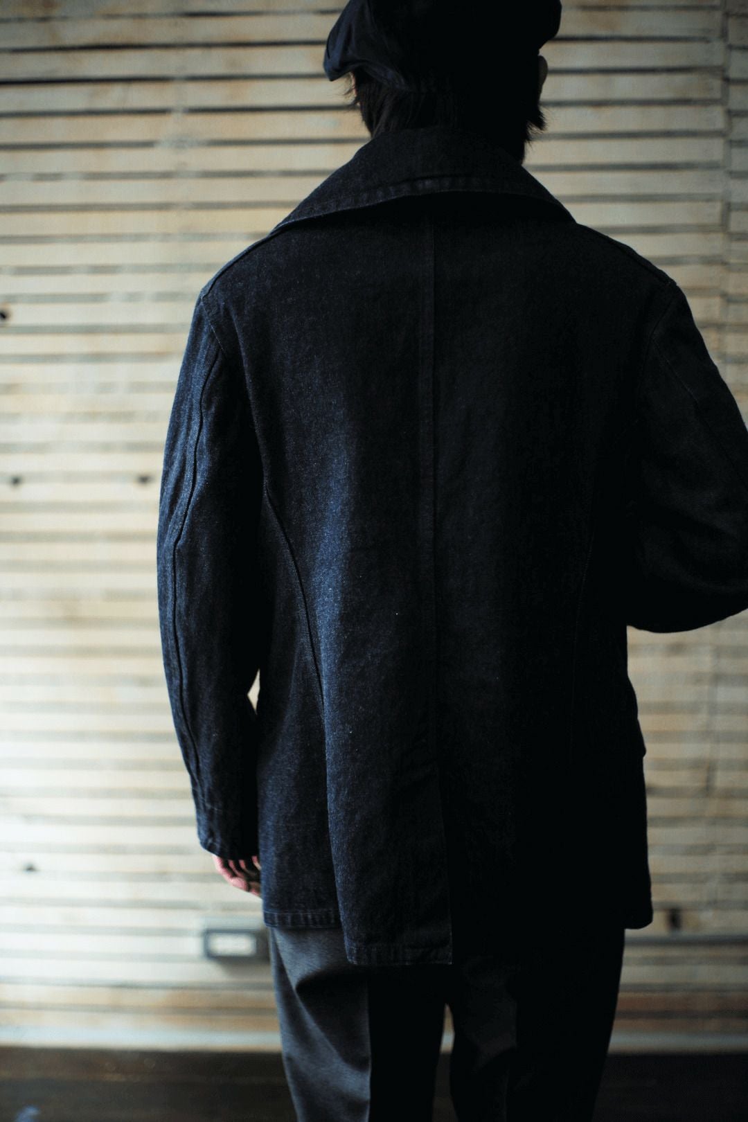 Denim Pea Coat | ARCH ONLINE SHOP