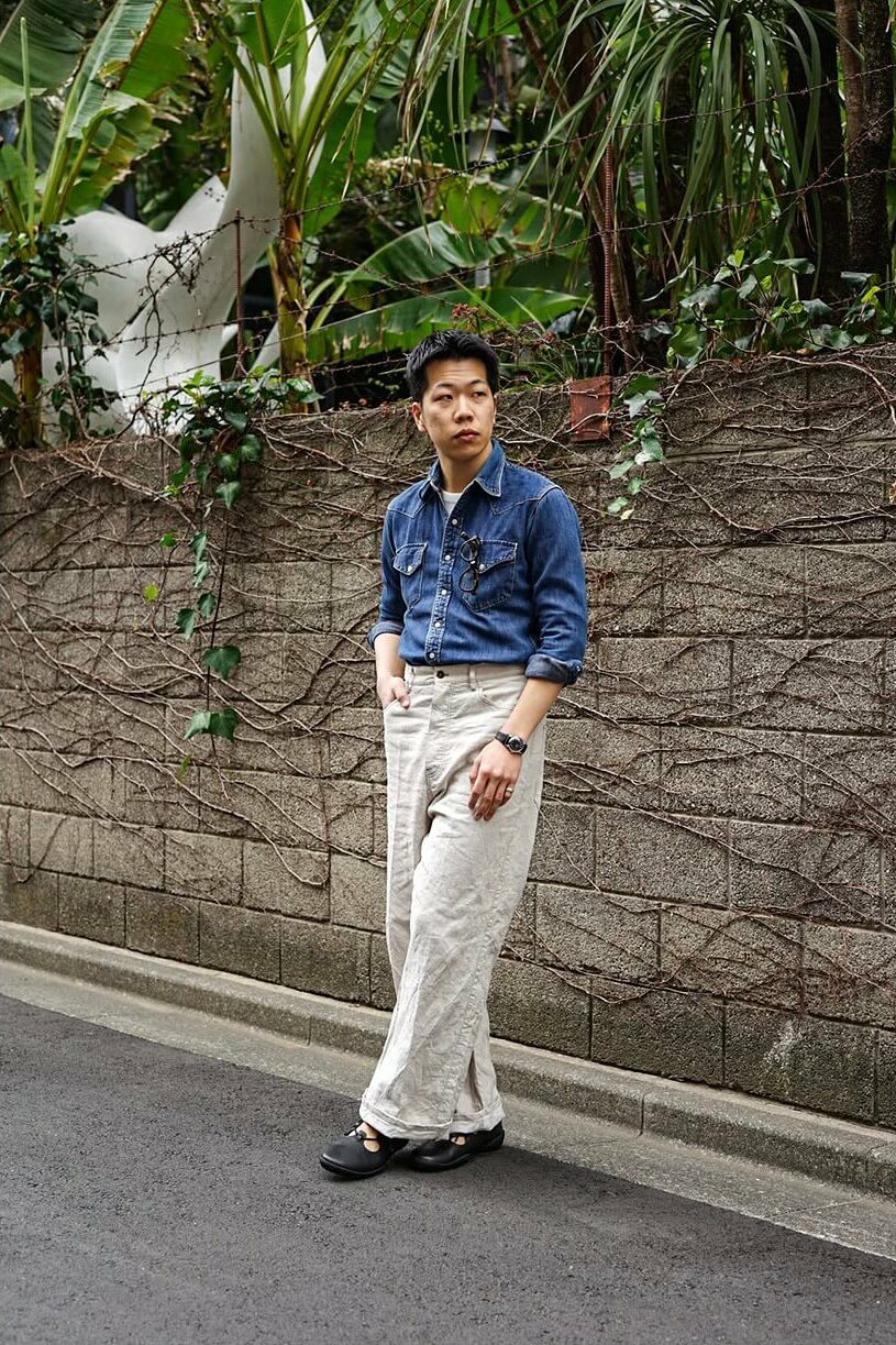 DENIM WESTERN SHIRT | ARCH ONLINE SHOP