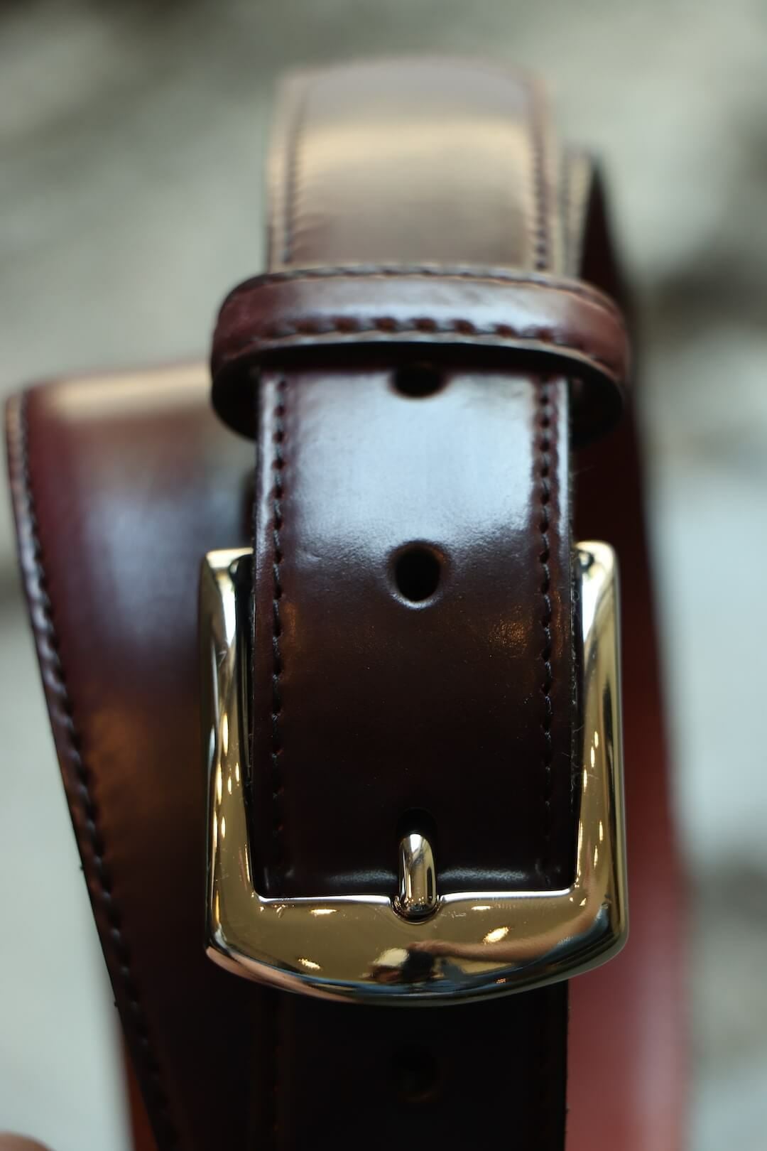 Horween Cordovan Dress Belt | ARCH ONLINE SHOP