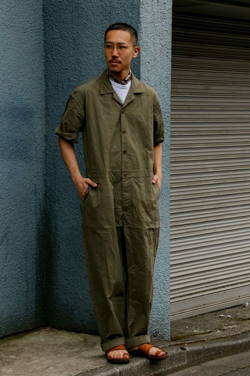 CASEY CASEY ONE JUMPSUIT ケイシーケイシー COMBI ONE - CARD | ARCH ONLINE SHOP