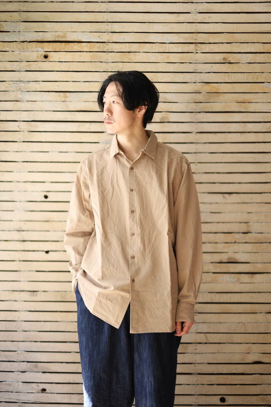 BIG RACCOURCIE SHIRT - PAPER COTTON＊ | ARCH ONLINE SHOP