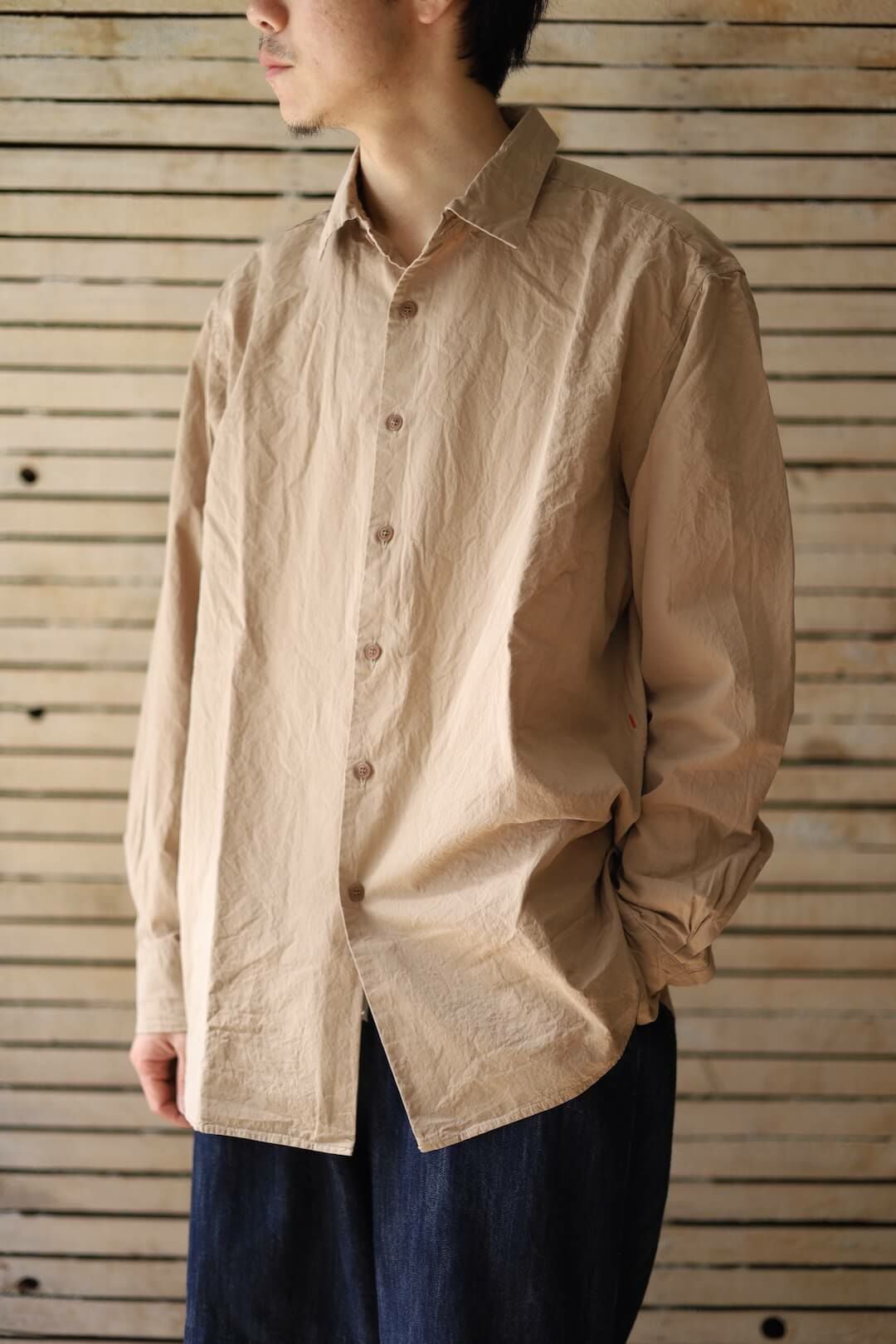 BIG RACCOURCIE SHIRT - PAPER COTTON | ARCH ONLINE SHOP