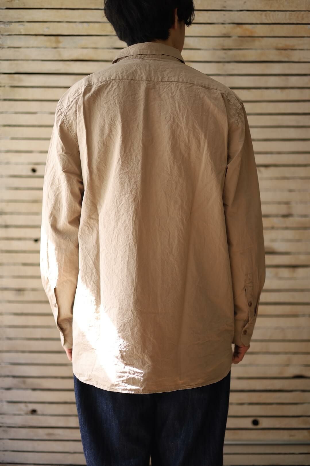 BIG RACCOURCIE SHIRT - PAPER COTTON＊ | ARCH ONLINE SHOP