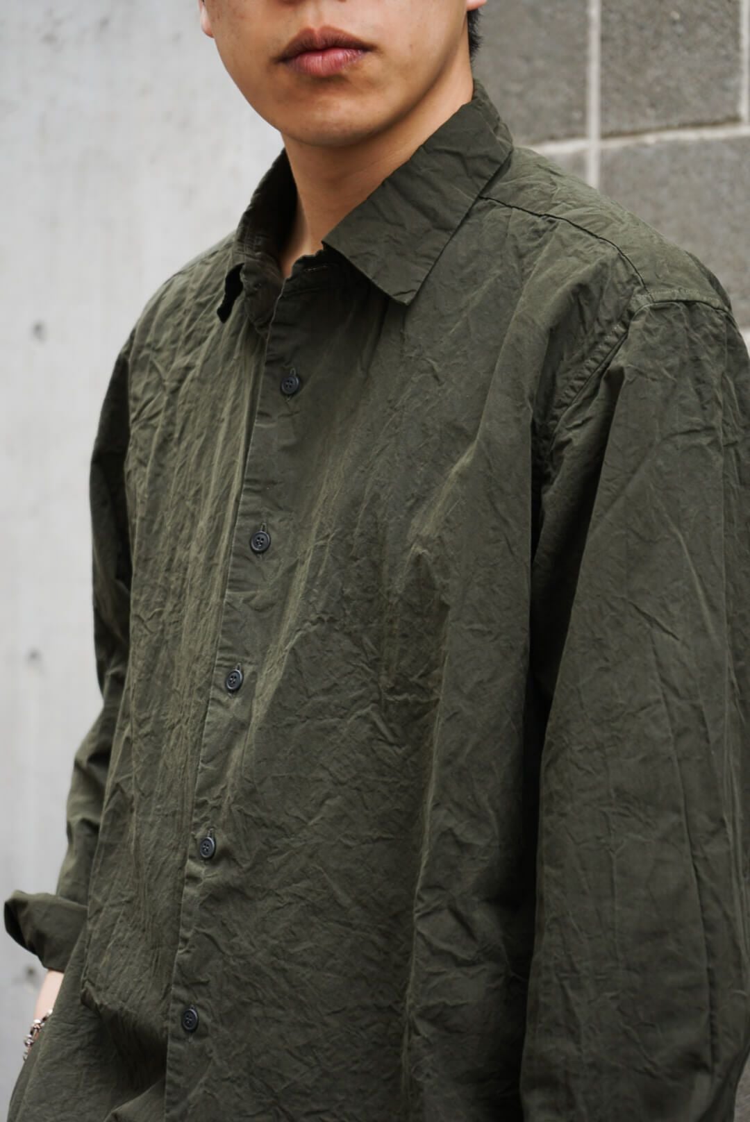 BIG RACCOURCIE SHIRT - PAPER COTTON＊ | ARCH ONLINE SHOP