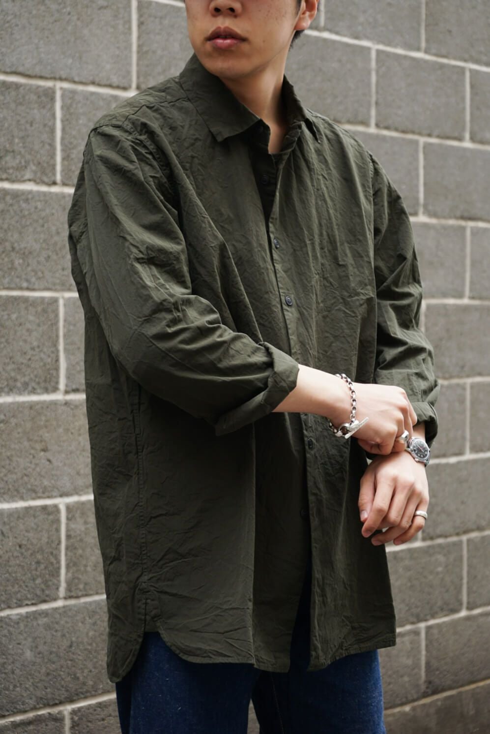BIG RACCOURCIE SHIRT - PAPER COTTON | ARCH ONLINE SHOP