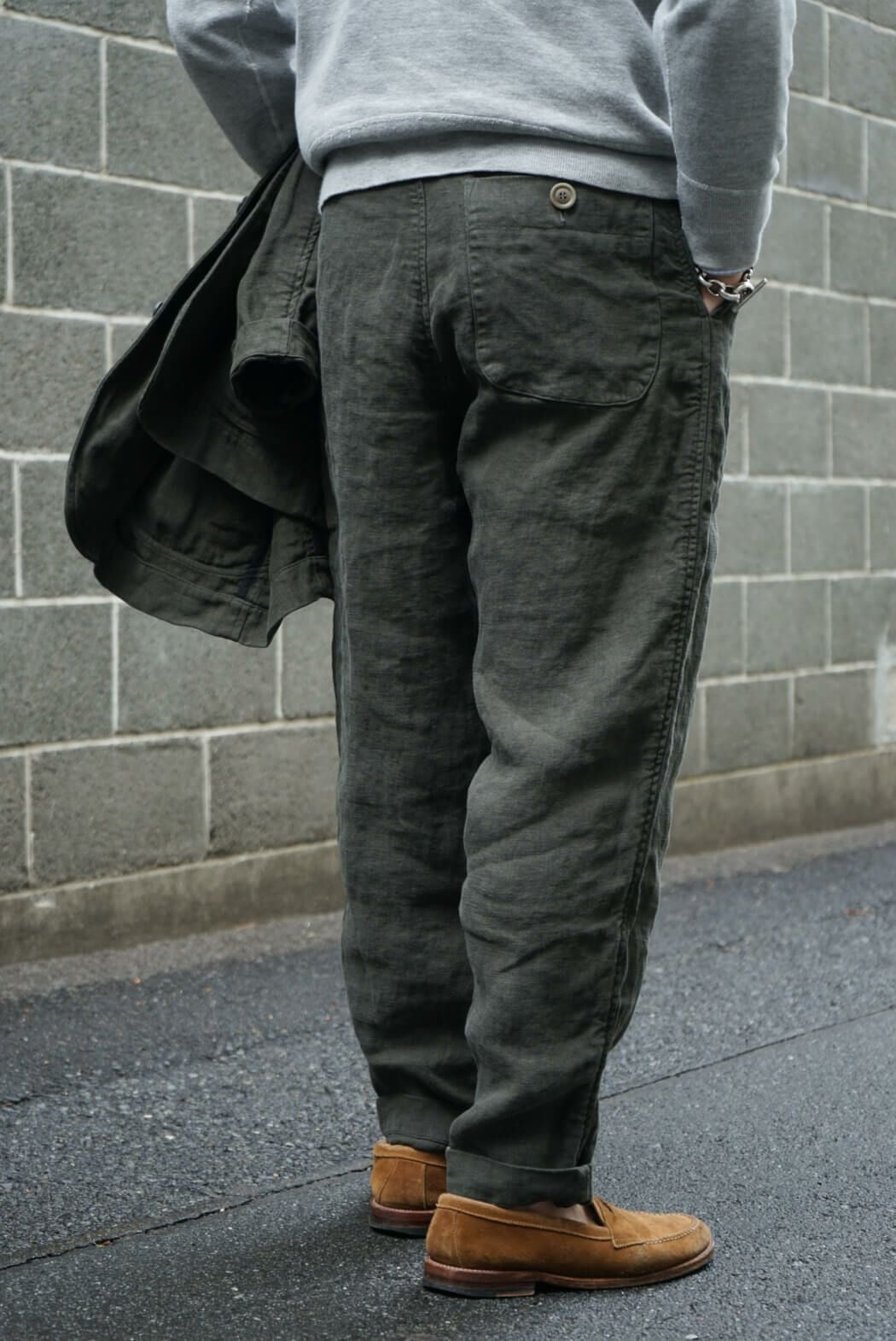 AH PANT - HARD LINEN | ARCH ONLINE SHOP