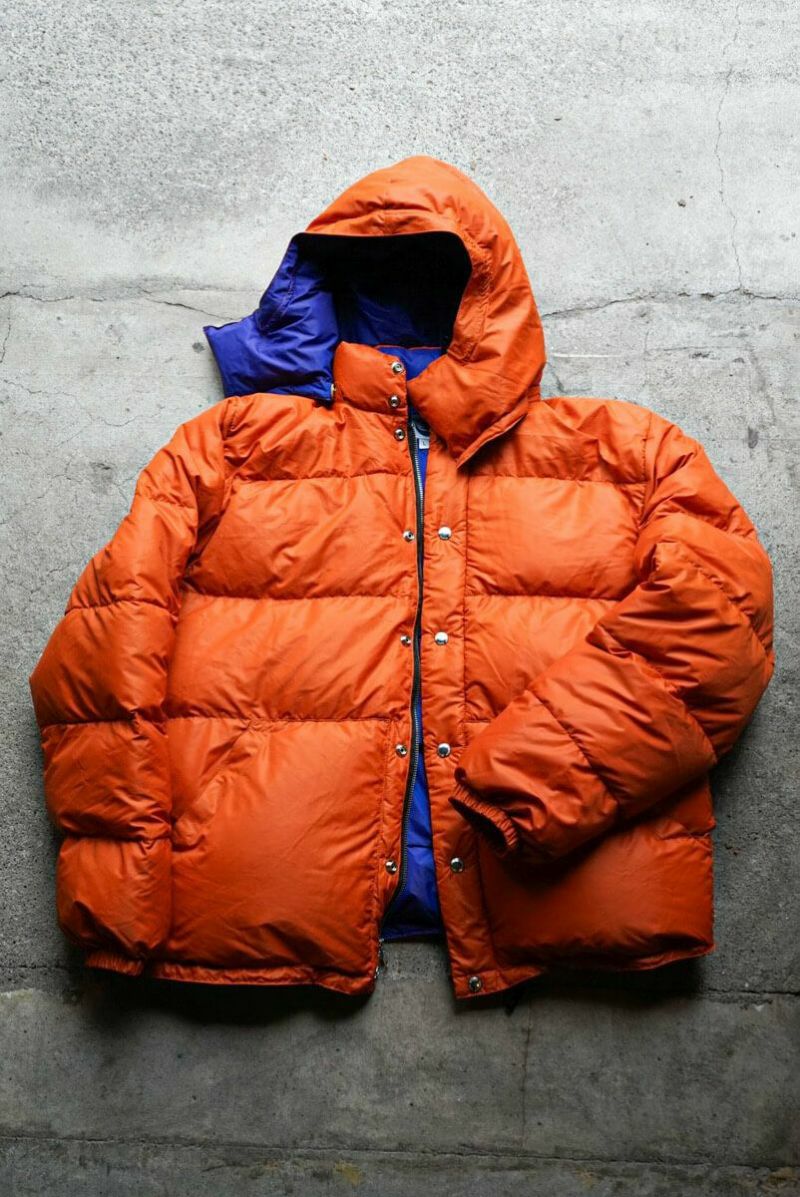 Crescent Down Works ダウンジャケット Lサイズ オレンジ Crescent Down Works クレセントダウンワークス RUST ダウンジャケット