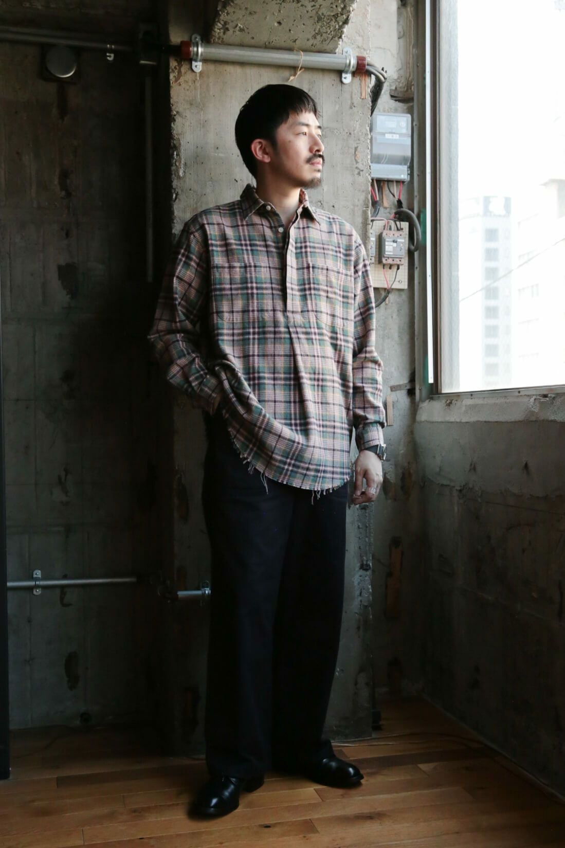 ROOMY SHIRTS II nel check | ARCH ONLINE SHOP