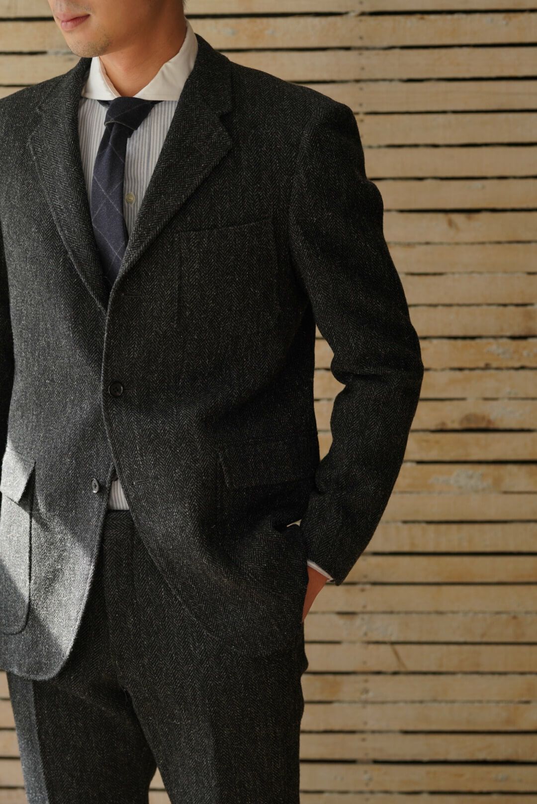 50s SPORTS COAT FOX HERRINGBONE | ARCH ONLINE SHOP