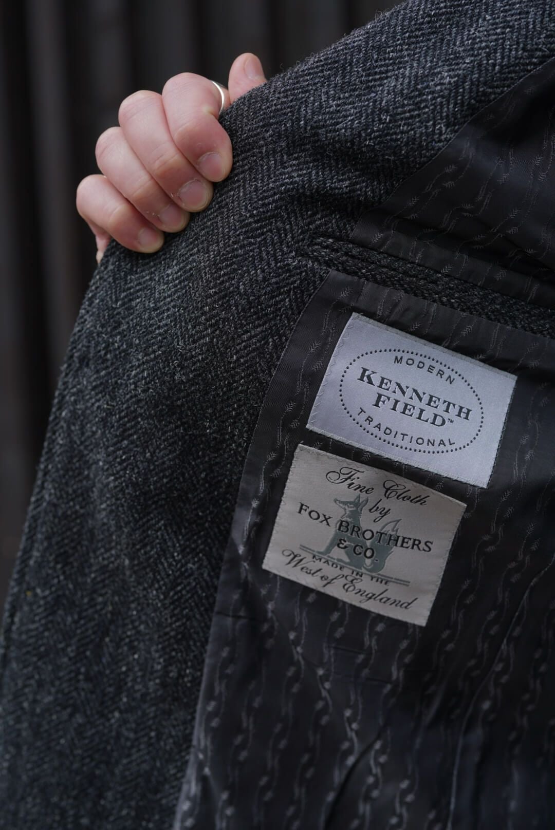 50s SPORTS COAT FOX HERRINGBONE | ARCH ONLINE SHOP