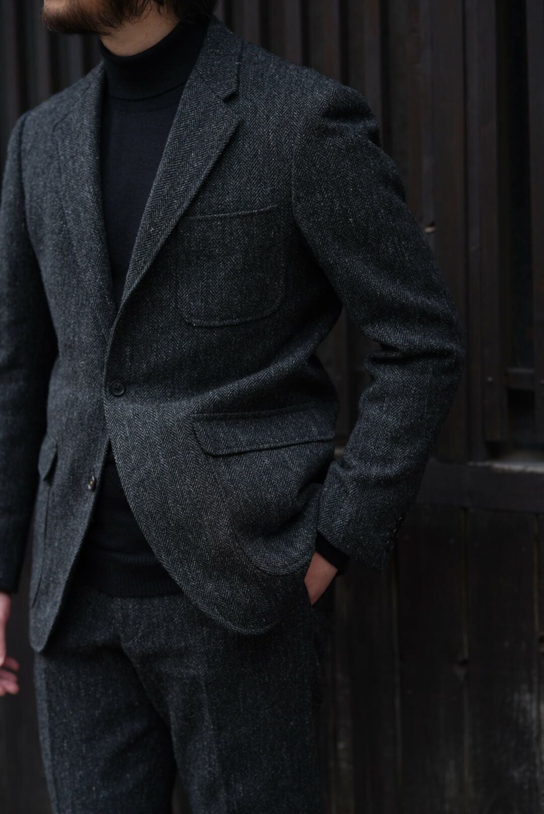 50s SPORTS COAT FOX HERRINGBONE | ARCH ONLINE SHOP
