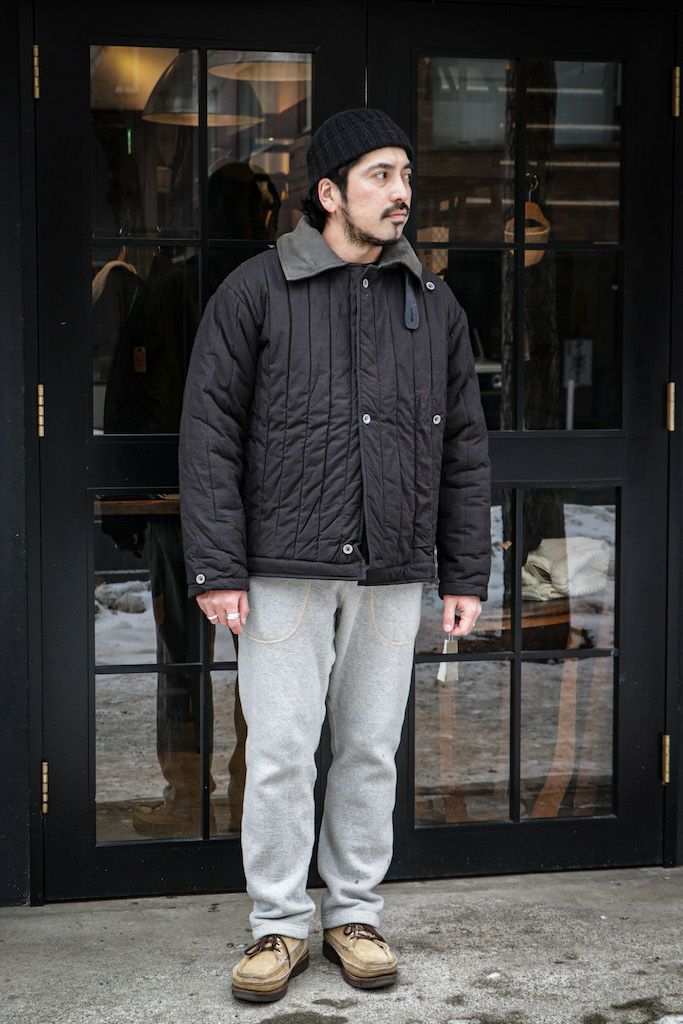 FRANK LEDER　アーカイブ　3WAY 中綿シェルジャケット　鹿革 ARCHIVE EDITION 3WAY LEATHER COLLAR JACKET | ARCH ONLINE SHOP