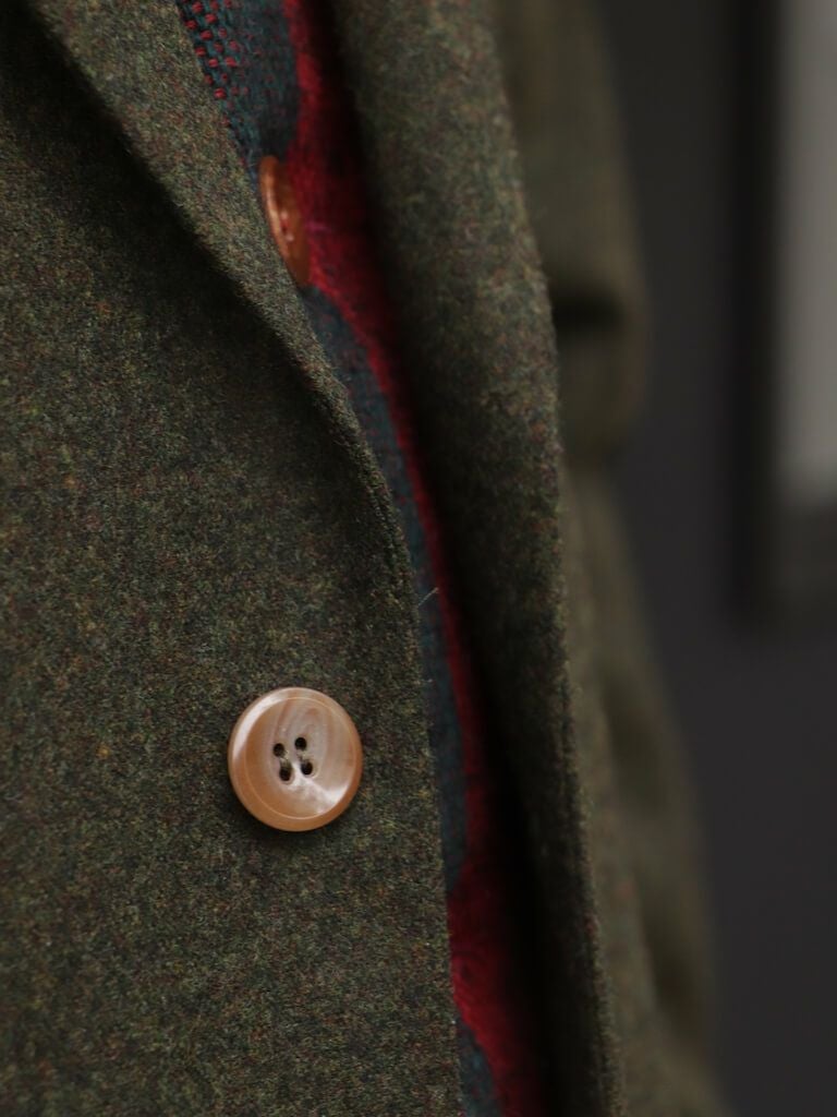 Light Weight Green Loden Wool 2B Jacket | ARCH ONLINE SHOP
