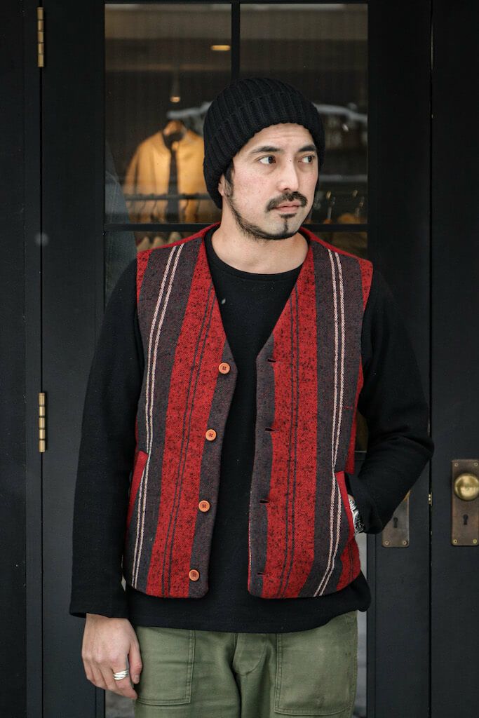 Vintage Fabric Edition Vest | ARCH ONLINE SHOP