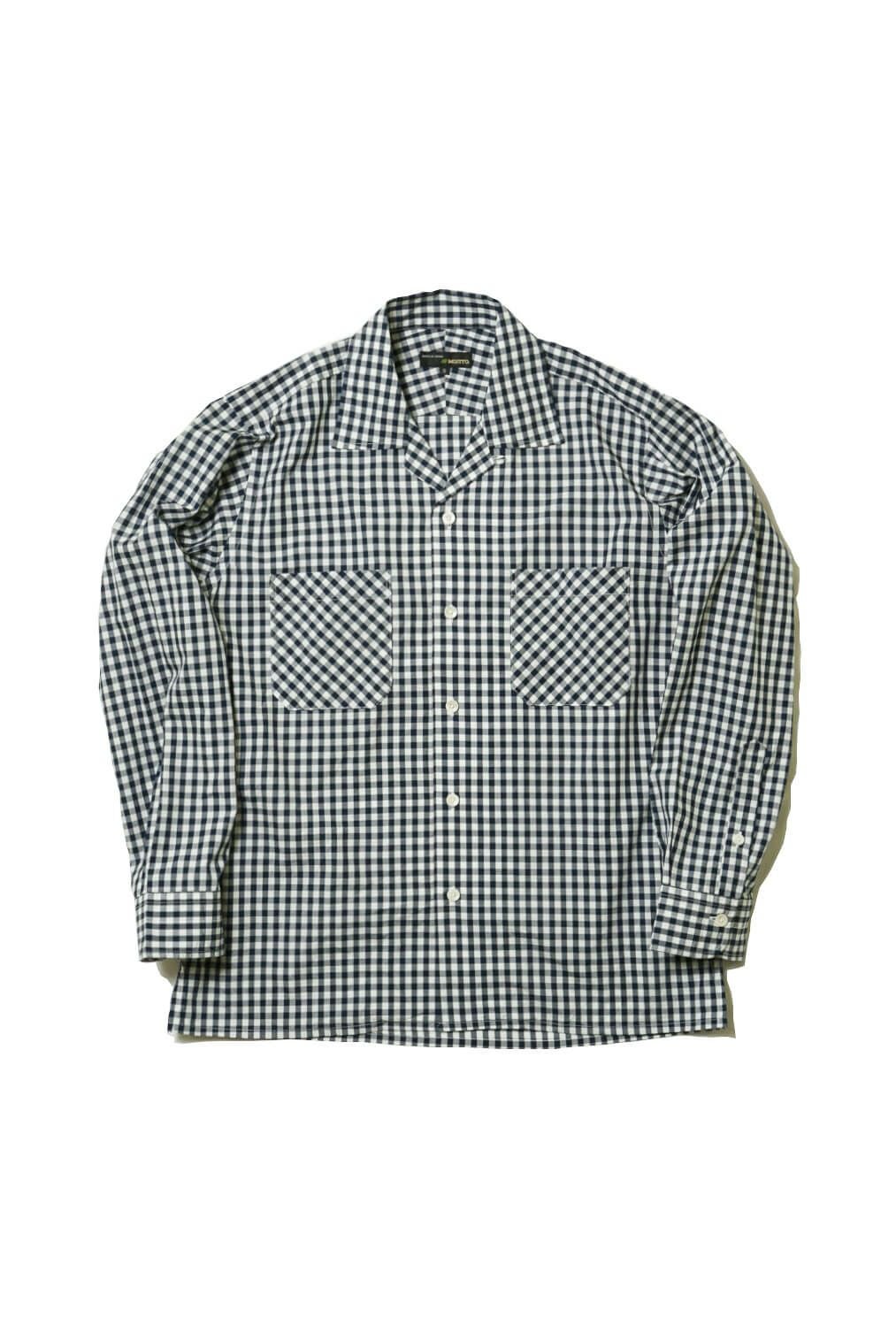 ABSHINTH SHIRT Bar.2.0_gingham (NAVY) | ARCH ONLINE SHOP