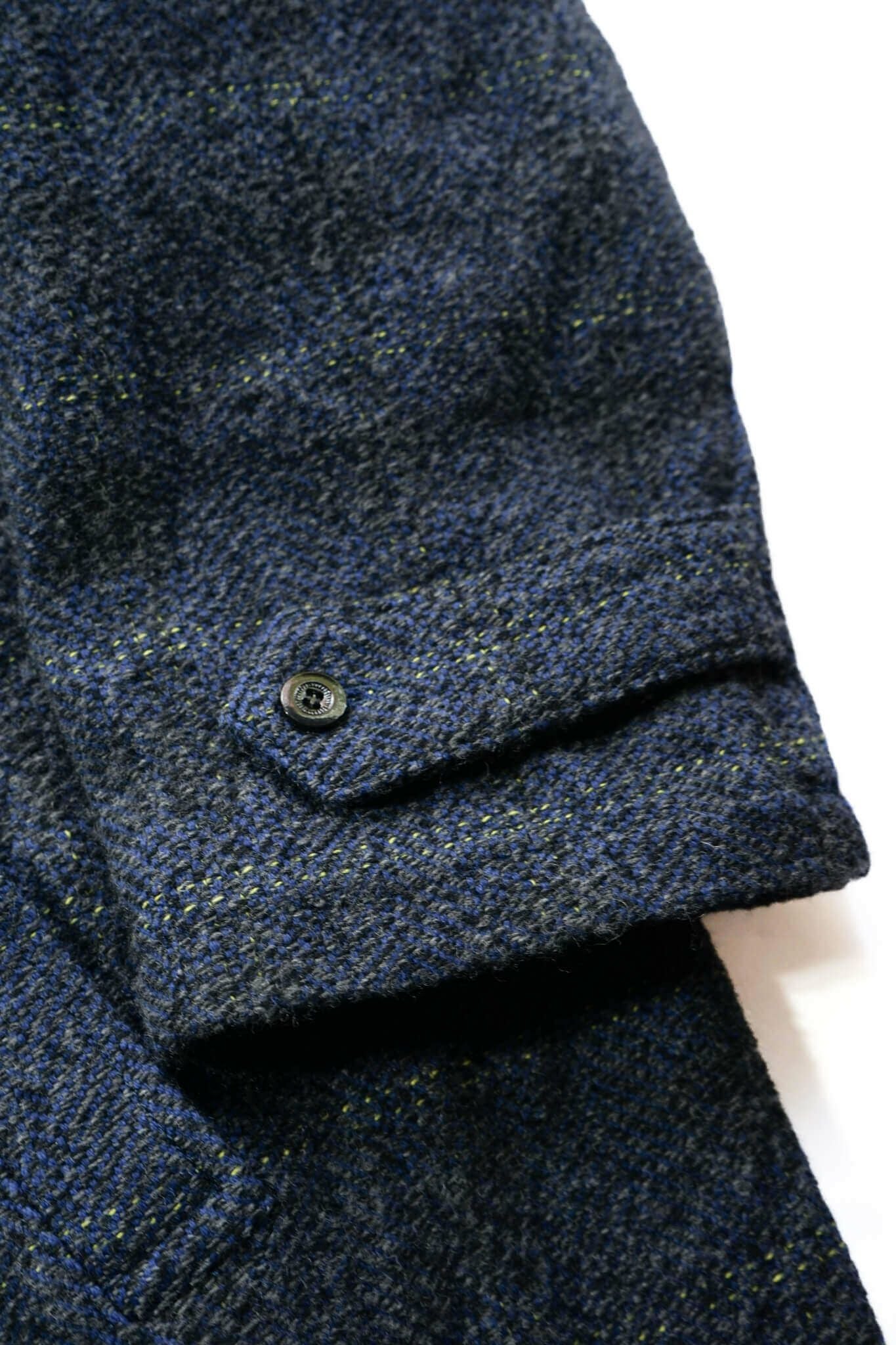 MANTEAU BERCK - INDIGO×BLACK×YELLOW | ARCH ONLINE SHOP