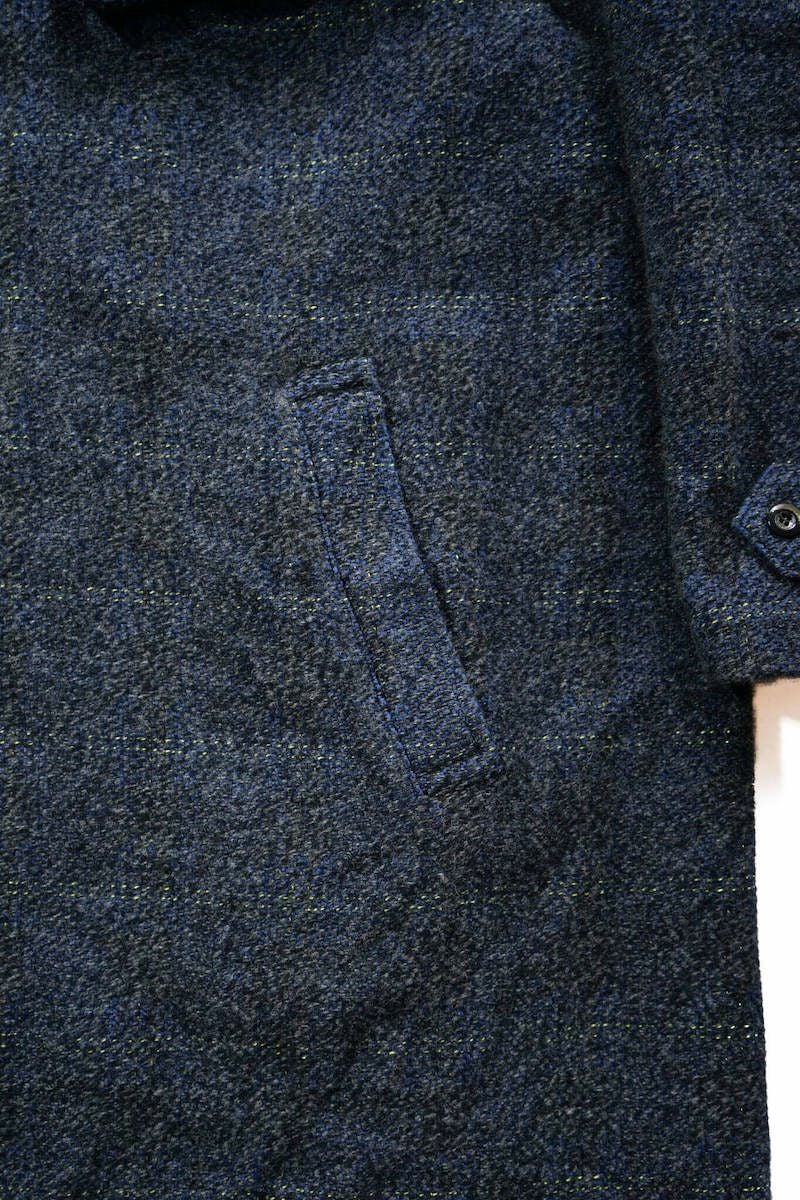 MANTEAU BERCK - INDIGO×BLACK×YELLOW | ARCH ONLINE SHOP