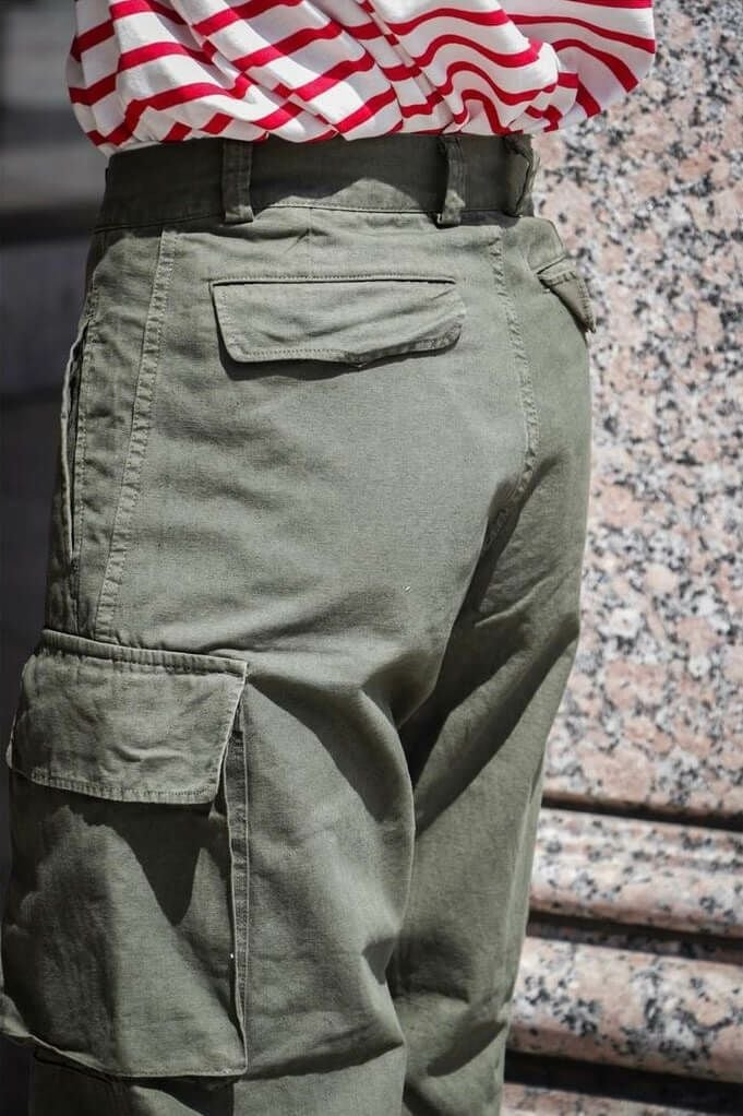 PANTALON BLESLE（OLIVE） | ARCH ONLINE SHOP