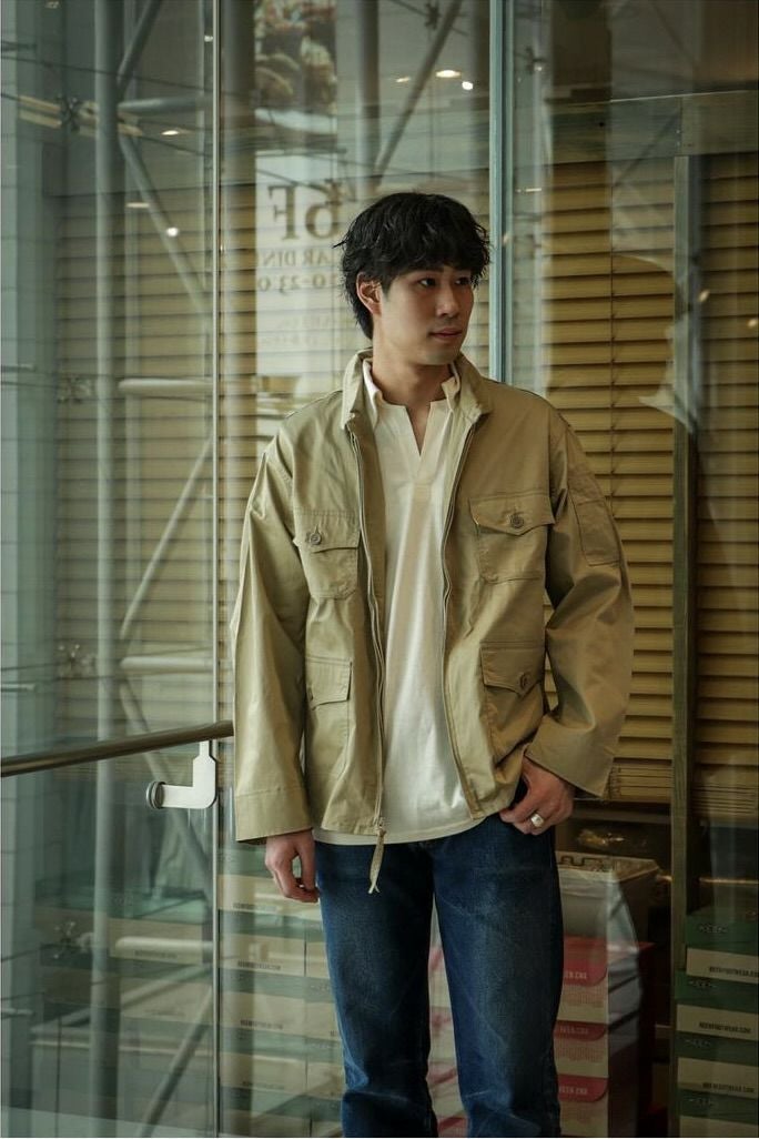 USN FLIGHT JACKET（KHAKI） | ARCH ONLINE SHOP