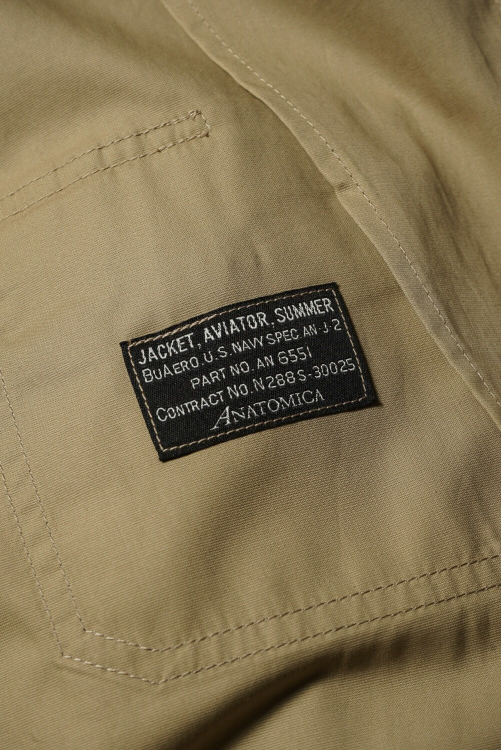 USN FLIGHT JACKET（KHAKI） | ARCH ONLINE SHOP