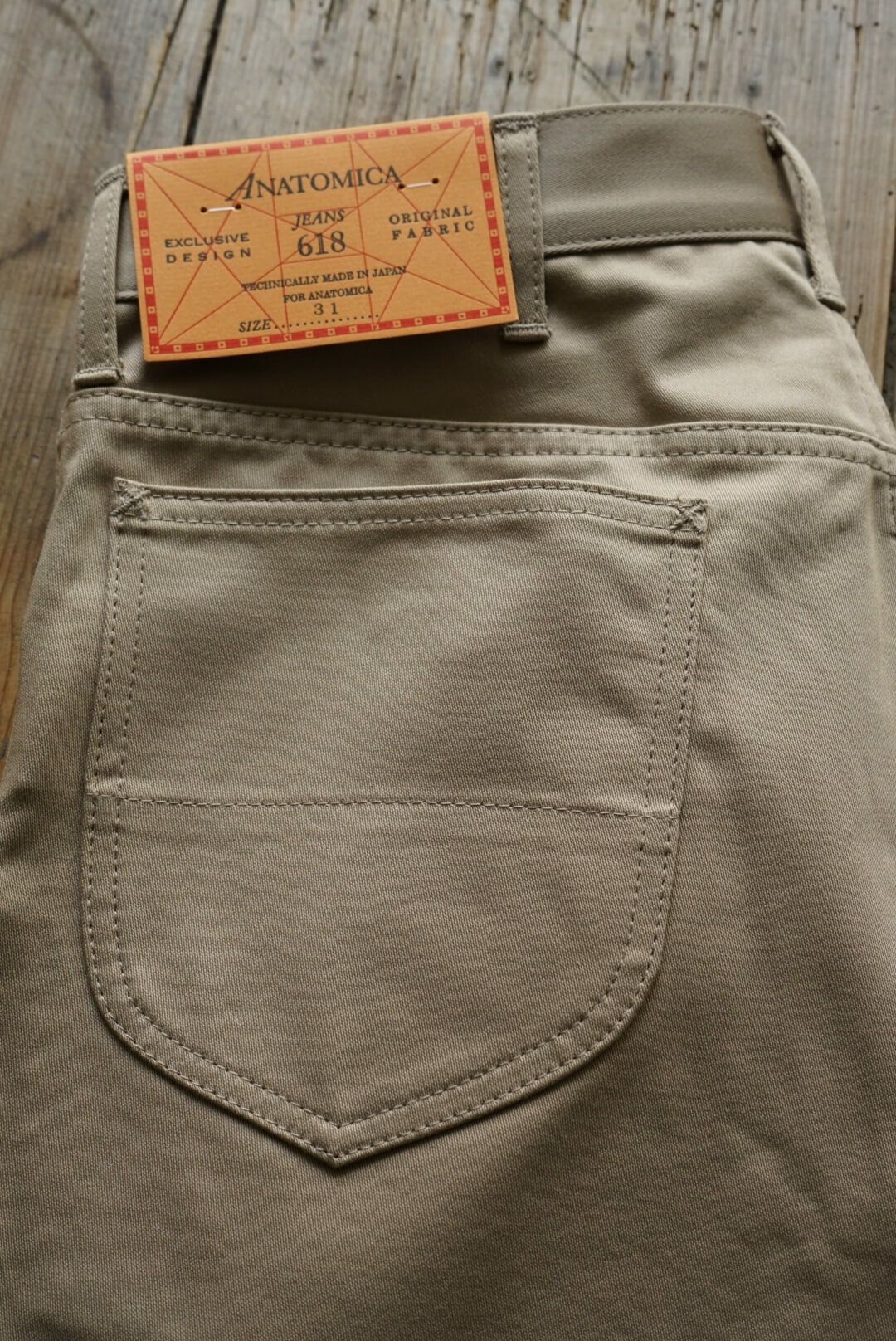 ★新品未使用★　ANATOMICA 618 33インチ　コットンツイルチノ 618 CALIFORNIAN | ARCH ONLINE SHOP