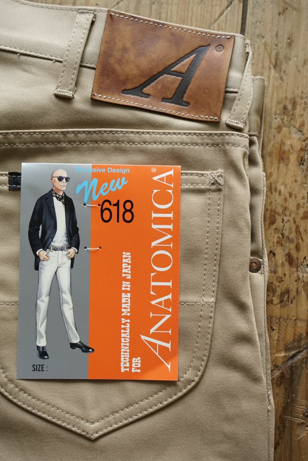 ★新品未使用★　ANATOMICA 618 33インチ　コットンツイルチノ 618 CALIFORNIAN | ARCH ONLINE SHOP