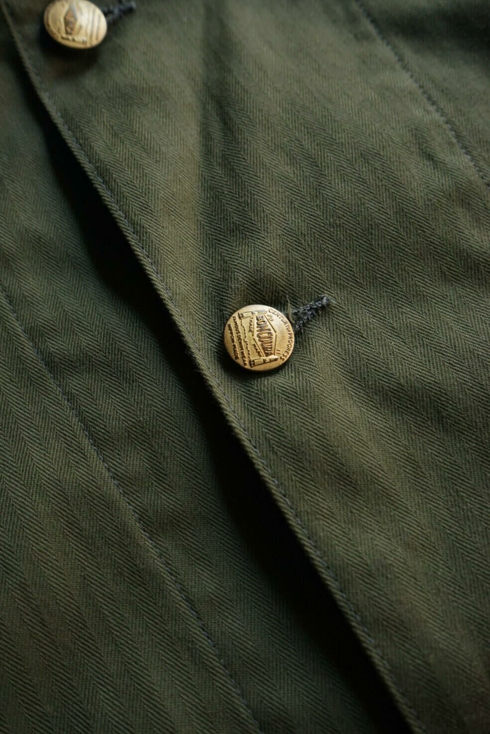 COVERALL U.S ARMY HERRINGBONE OLIVE | ARCH ONLINE SHOP