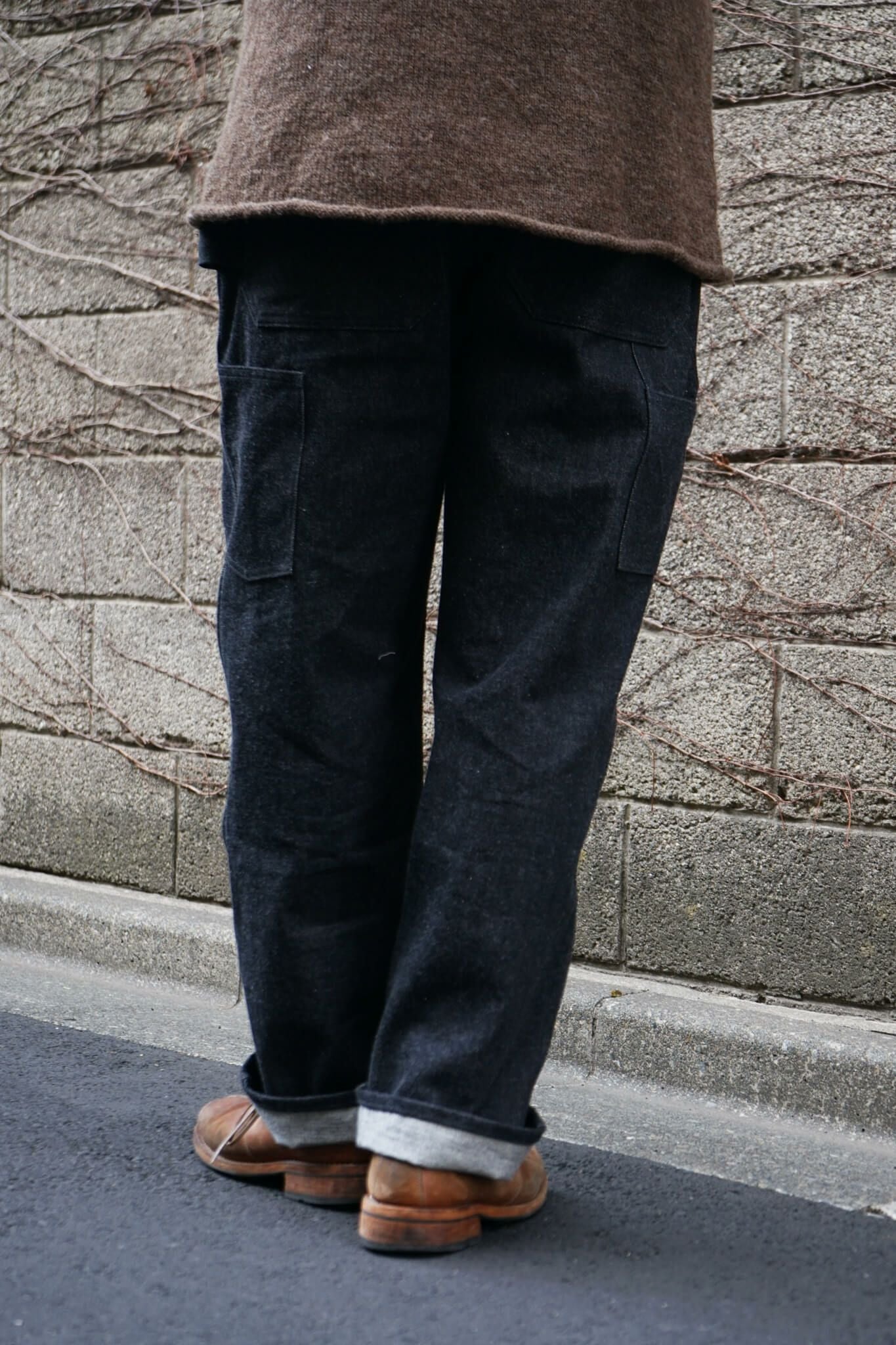 PAINTER PANTS - BLACK DENIM | ARCH ONLINE SHOP