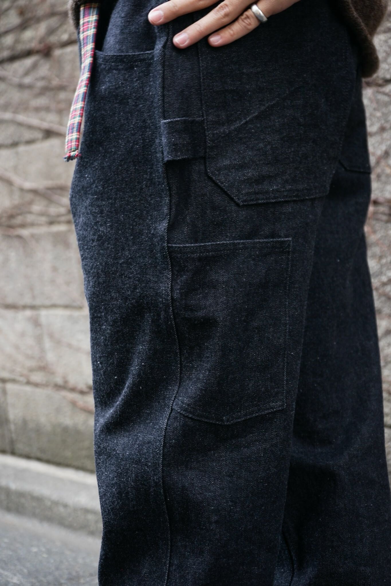 PAINTER PANTS - BLACK DENIM | ARCH ONLINE SHOP