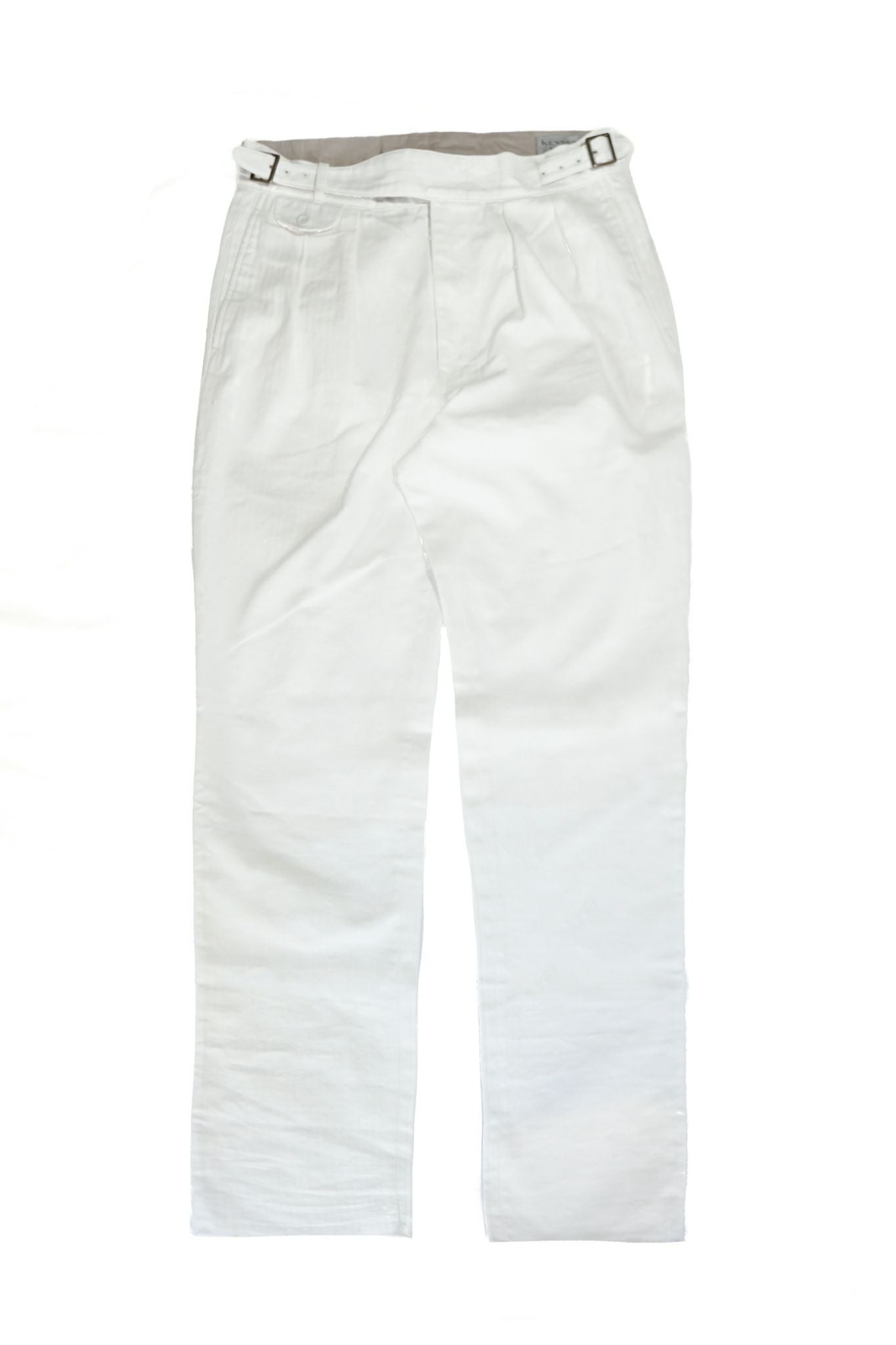 パンツ G&F Co.- HERRINGBONE TROUSER _ WHITE GURKA III TROUSER - HERRINGBONE（WHITE） | ARCH ONLINE SHOP