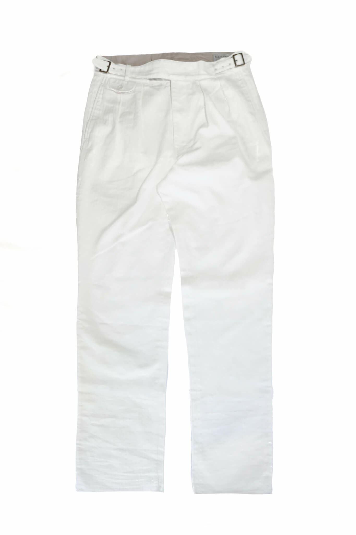 GURKA III TROUSER - HERRINGBONE（WHITE） | ARCH ONLINE SHOP