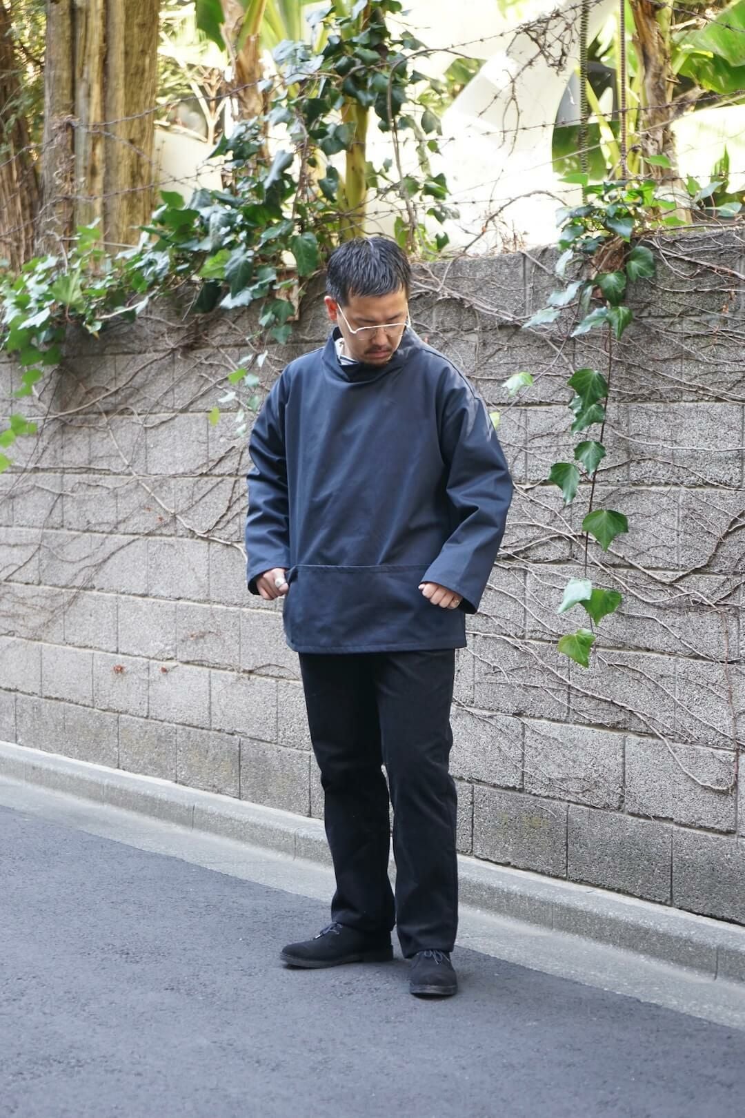 Arch Sapporo FISHERMAN SMOCK フィッシャーマン 黒 FISHERMAN SMOCK - MADE IN ENGLAND | ARCH ONLINE SHOP