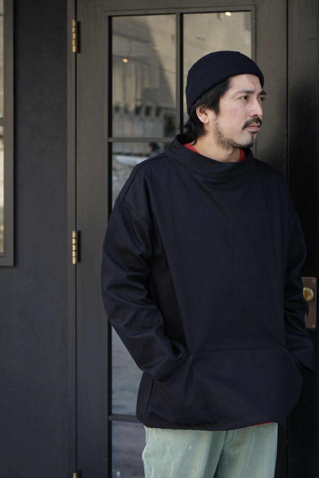 Arch Sapporo FISHERMAN SMOCK フィッシャーマン 黒 FISHERMAN SMOCK - MADE IN ENGLAND | ARCH ONLINE SHOP