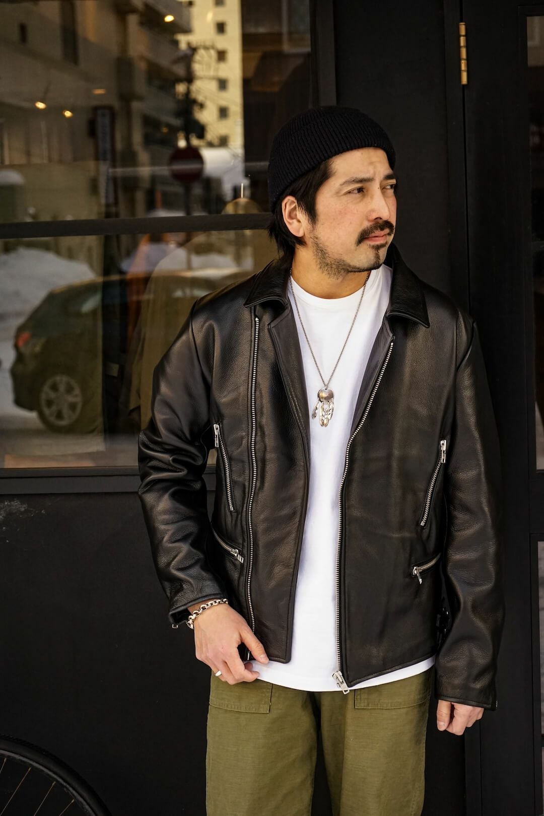 archive レザージャケット ARCHIVE EDITION COW LEATHER BIKE JACKET | ARCH ONLINE SHOP