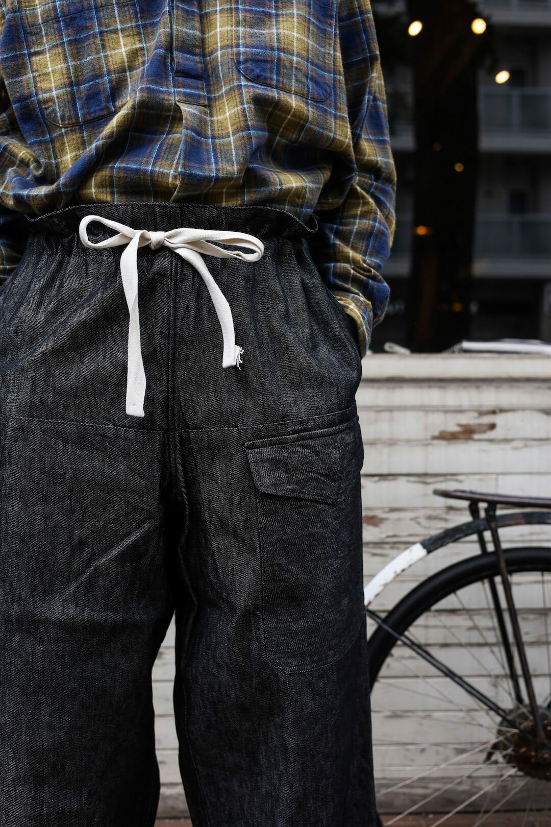 trousers MK-1 (black denim) | ARCH ONLINE SHOP