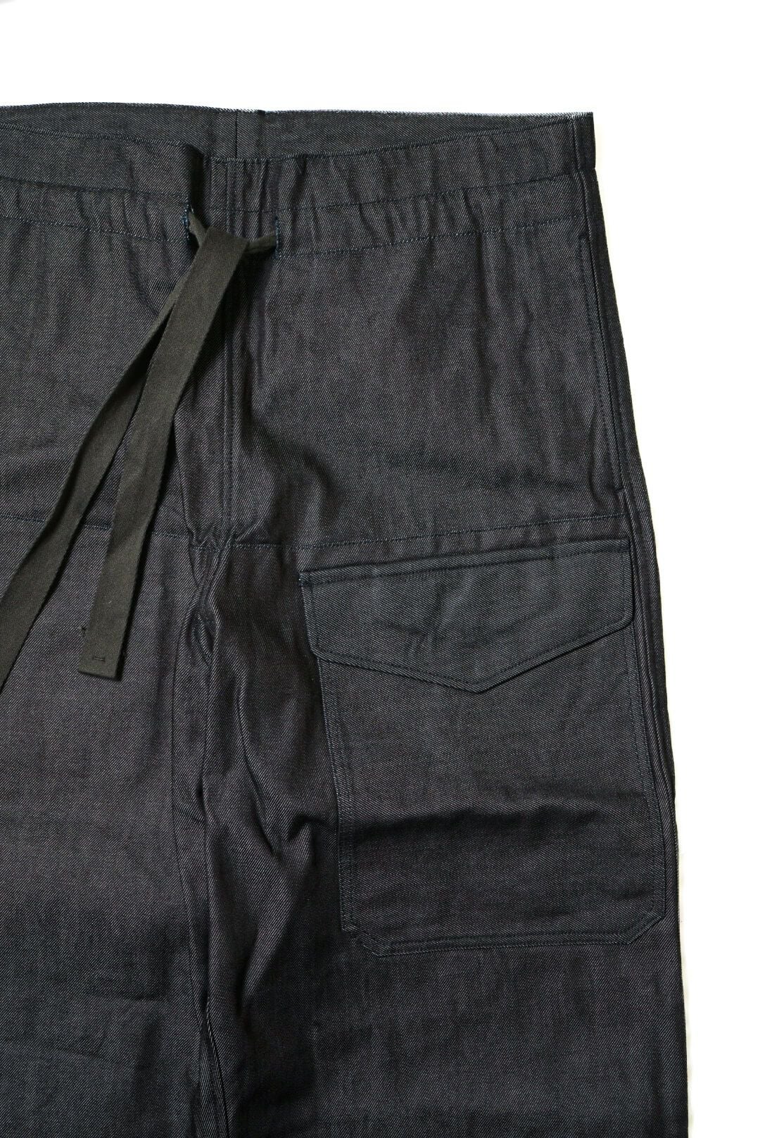 trousers MK-1 (indigo denim black code) | ARCH ONLINE SHOP