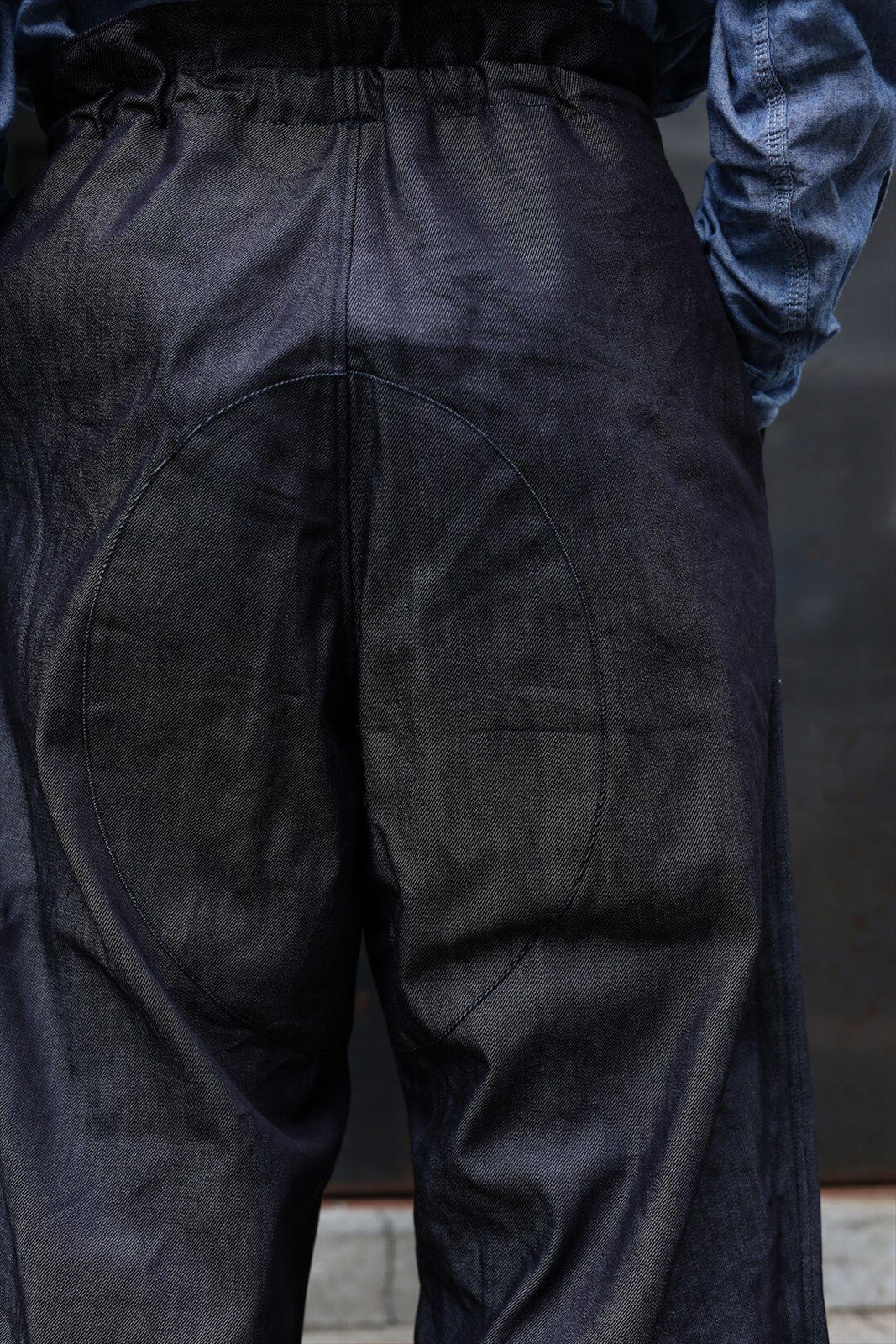 trousers MK-1 (indigo denim black code) | ARCH ONLINE SHOP