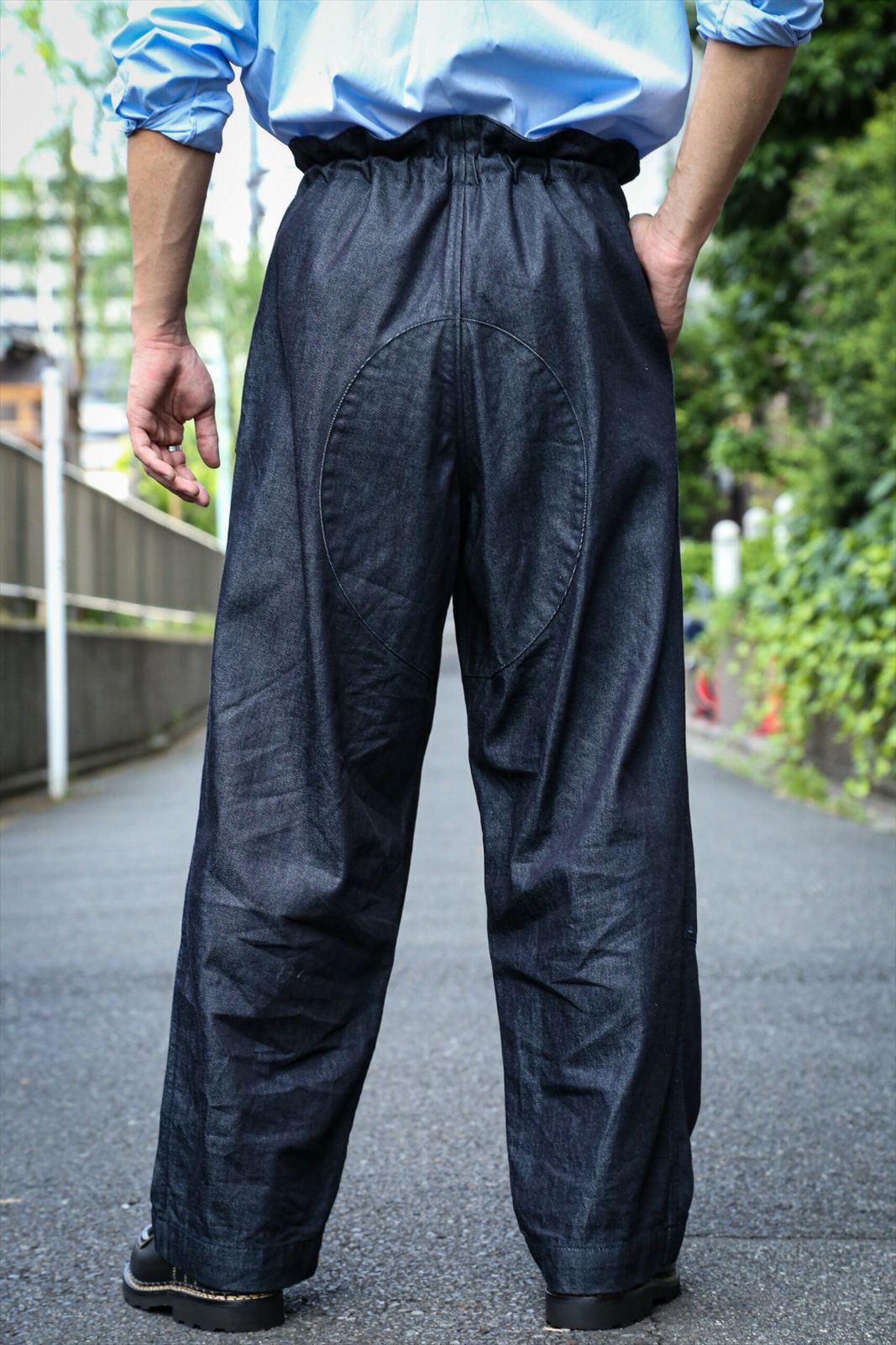 trousers MK-1 (indigo denim black code) | ARCH ONLINE SHOP