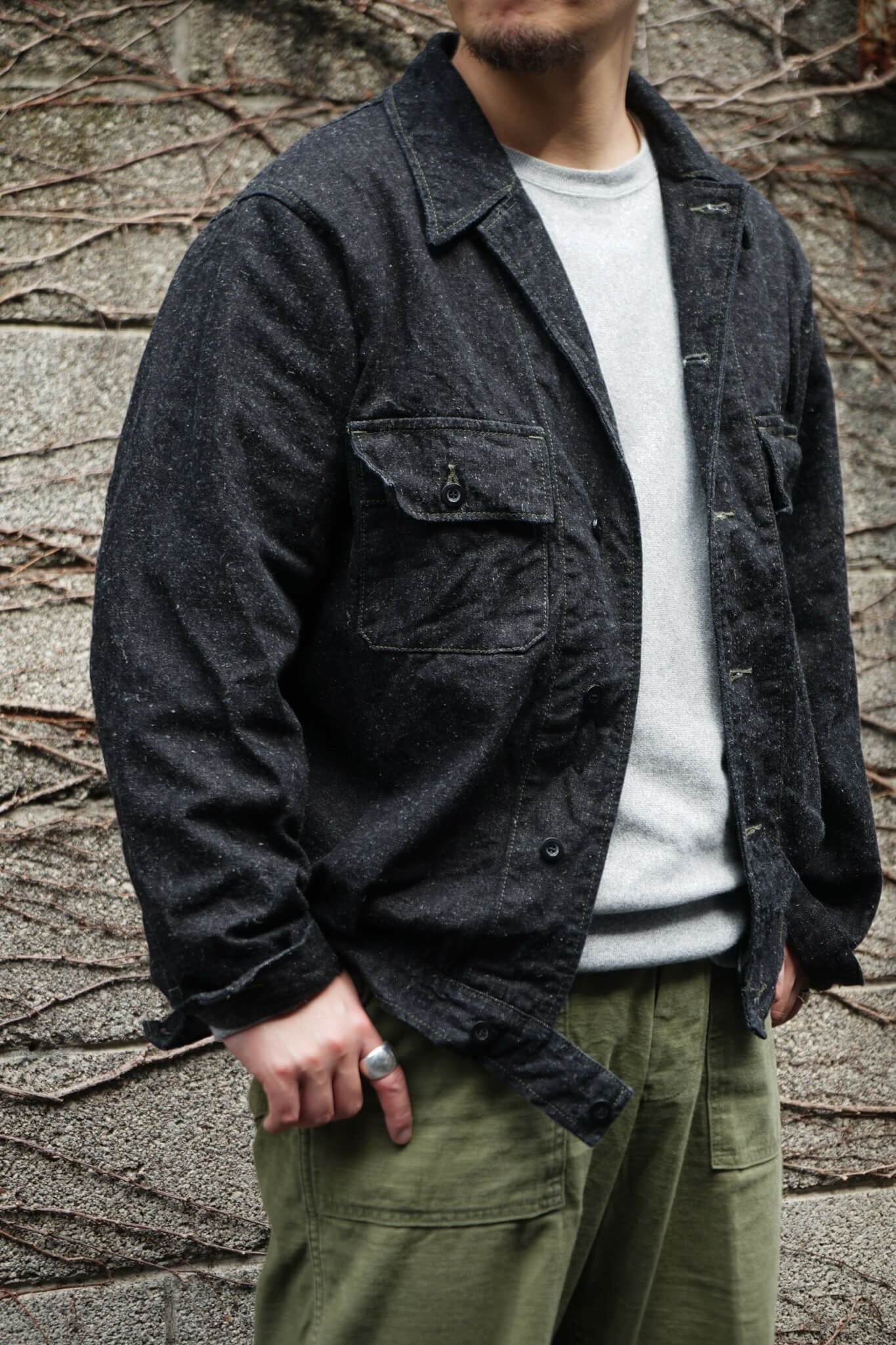 VESTE CAEN - DENIM | ARCH ONLINE SHOP