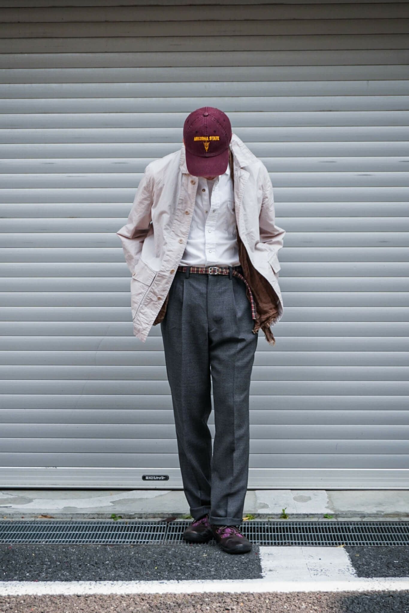 2P TROUSER - canonico hopsack | ARCH ONLINE SHOP