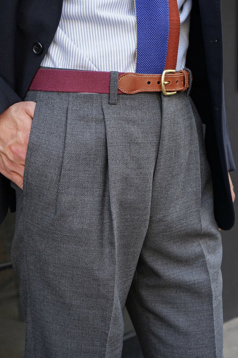 2P TROUSER - canonico hopsack | ARCH ONLINE SHOP