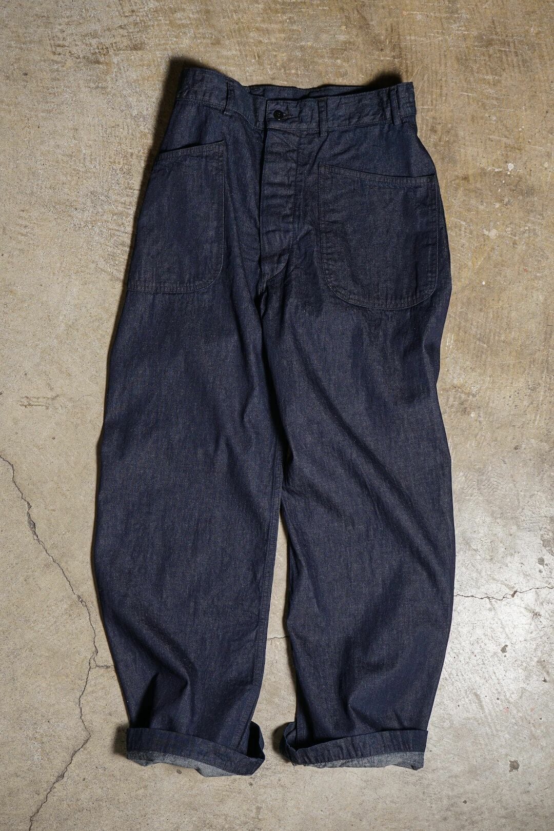 ボンクラ　リネンパンツ　arch別注 BONCOURA × ARCH TOKYO EXCLUSIVE MODEL BLACK LINEN BAKER PANTS